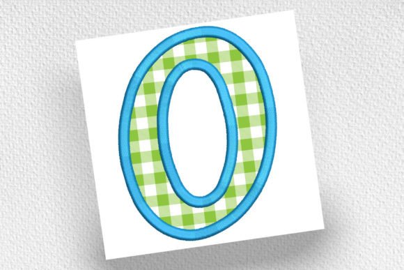 Applique Number 0: Clean, Versatile Embroidery for Boutique Apparel