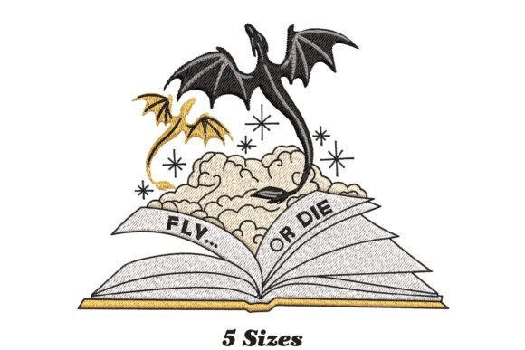 Book Dragon Magic Embroidery Review