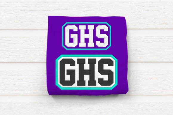 GHS High School Initials Embroidery: A Craft Fair Seller’s Review