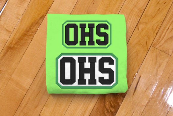 OHS High School Initials Embroidery: A Designer's Honest Review