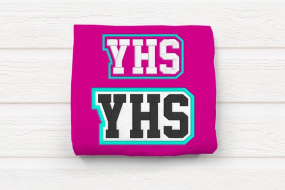 YHS High School Initials Embroidery Design Review